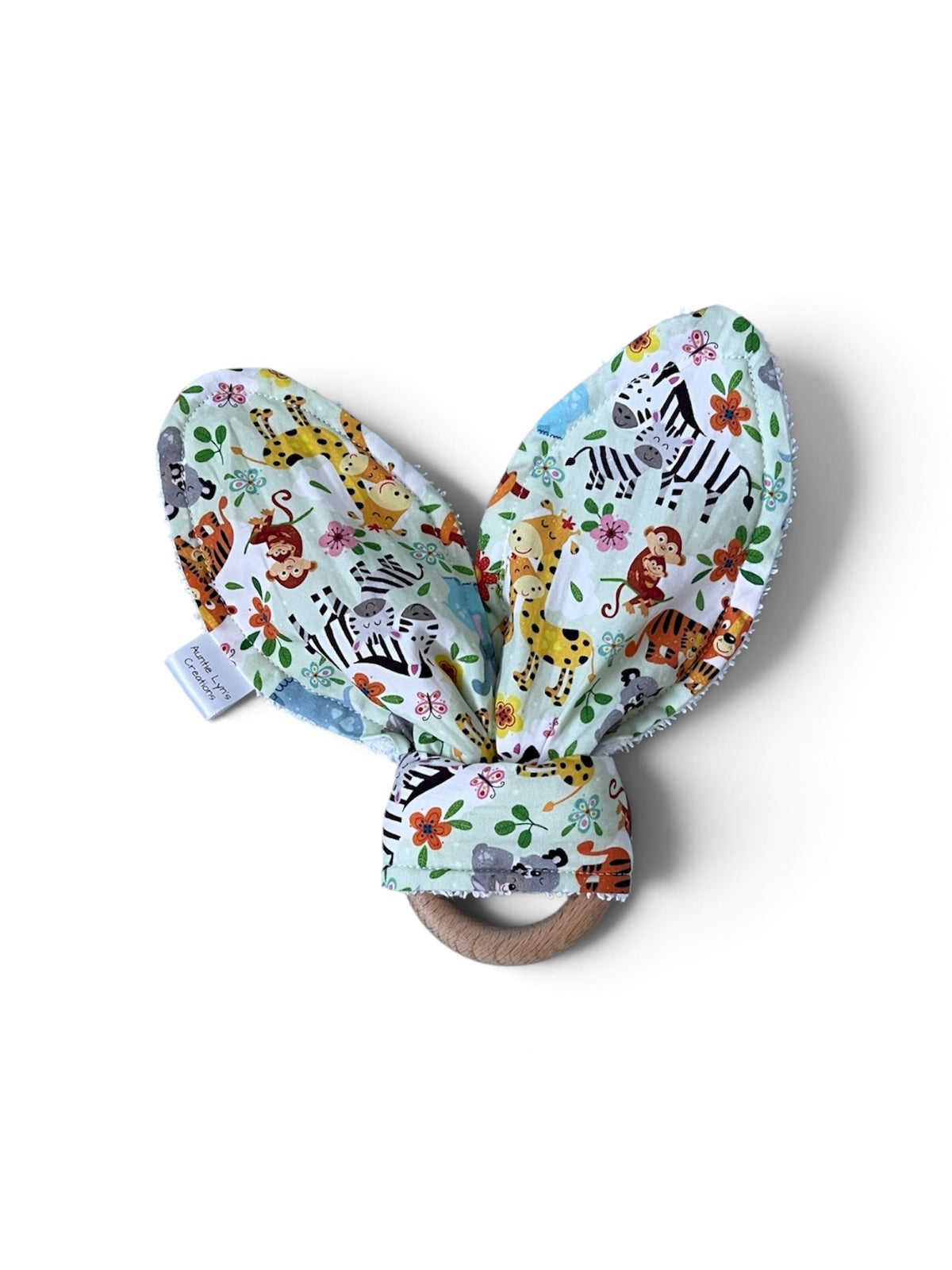 Bunny Ear Teether Ring