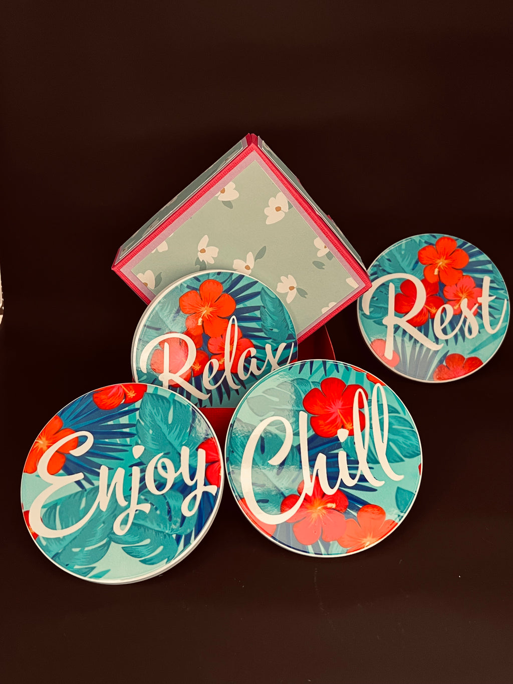 Ceramic Coasters - Relax