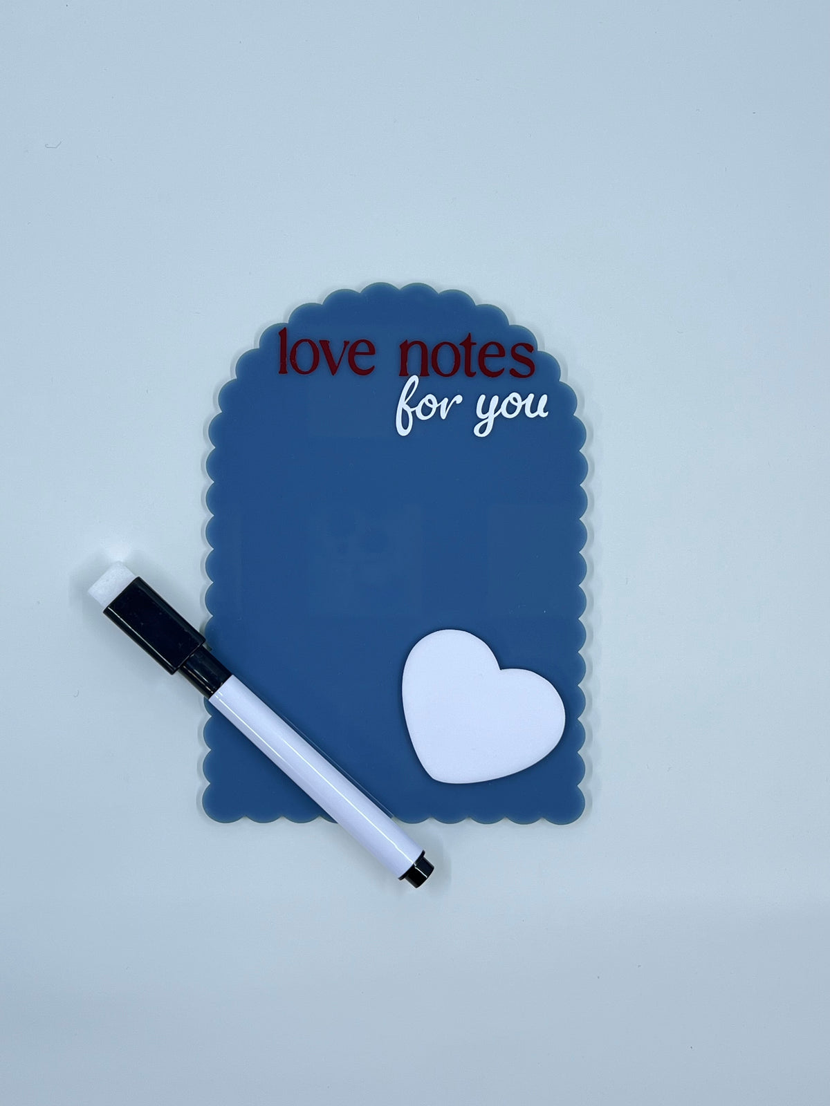 Acrylic Keepsake Board - Love Notes