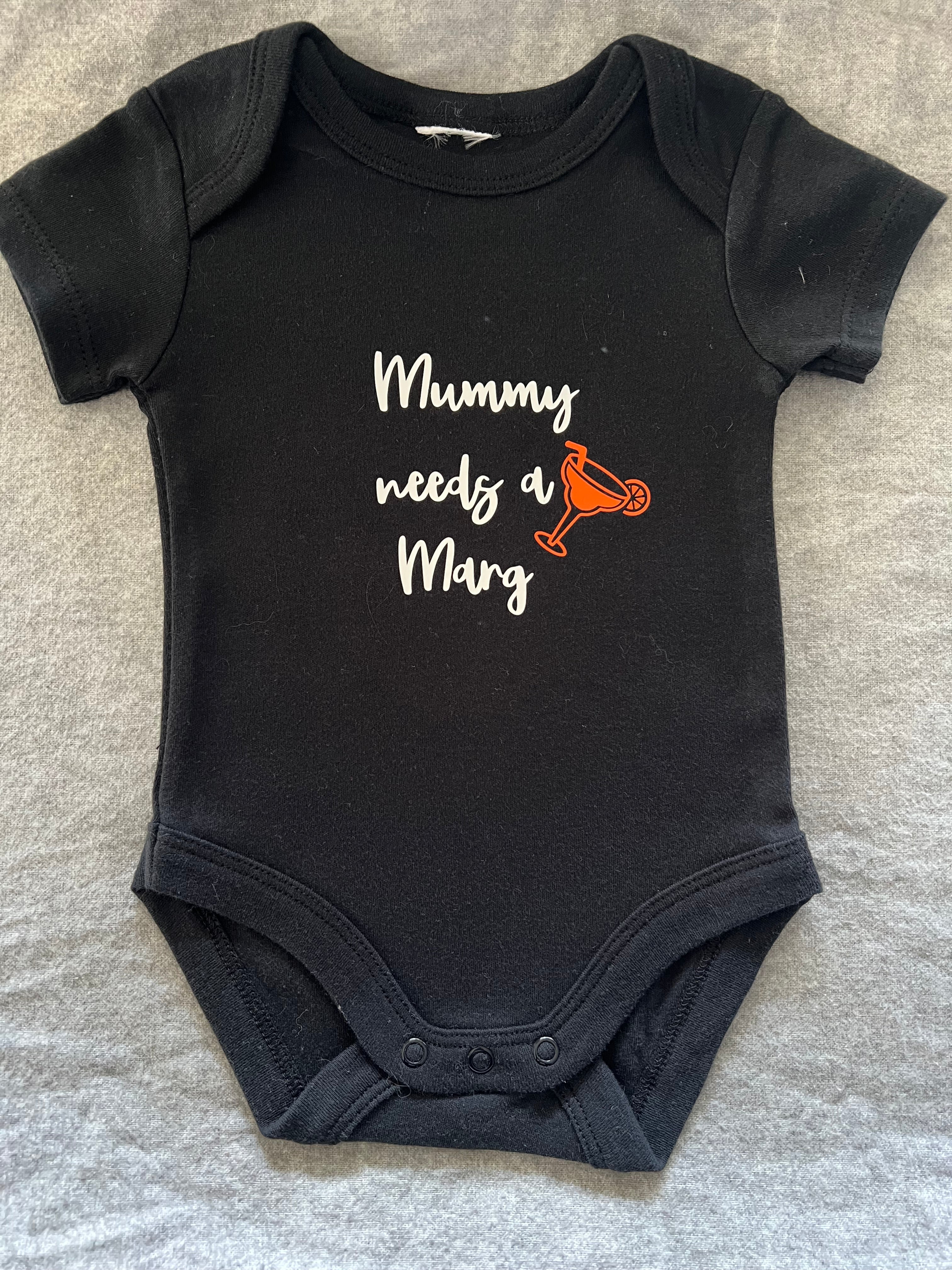 Baby Onesie - Mummy Needs A Marg