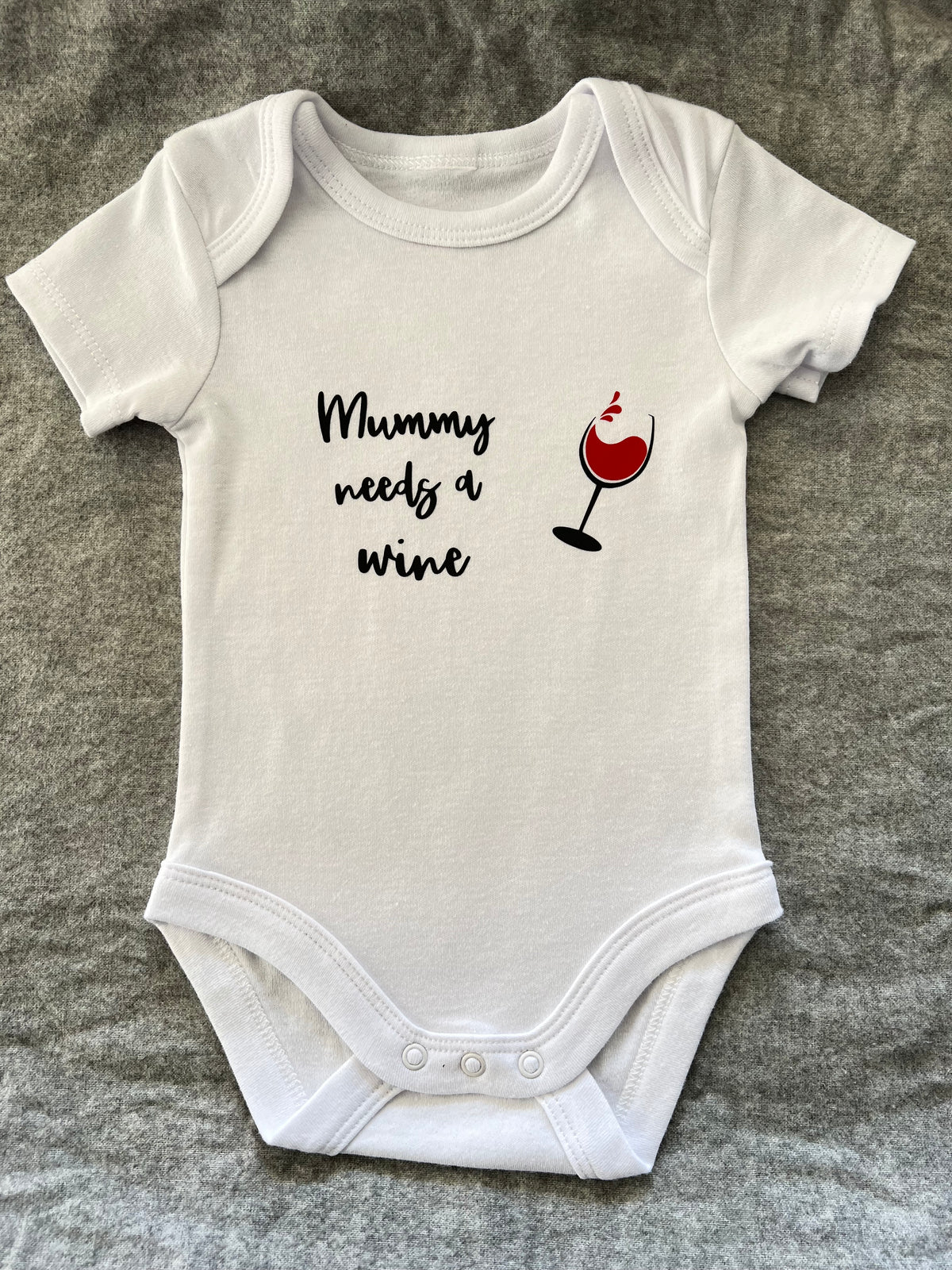 Baby Onesie - Mummy Needs A Wine