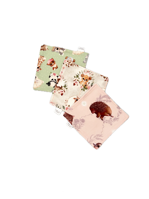 Baby Face Cloths (Set of 3)
