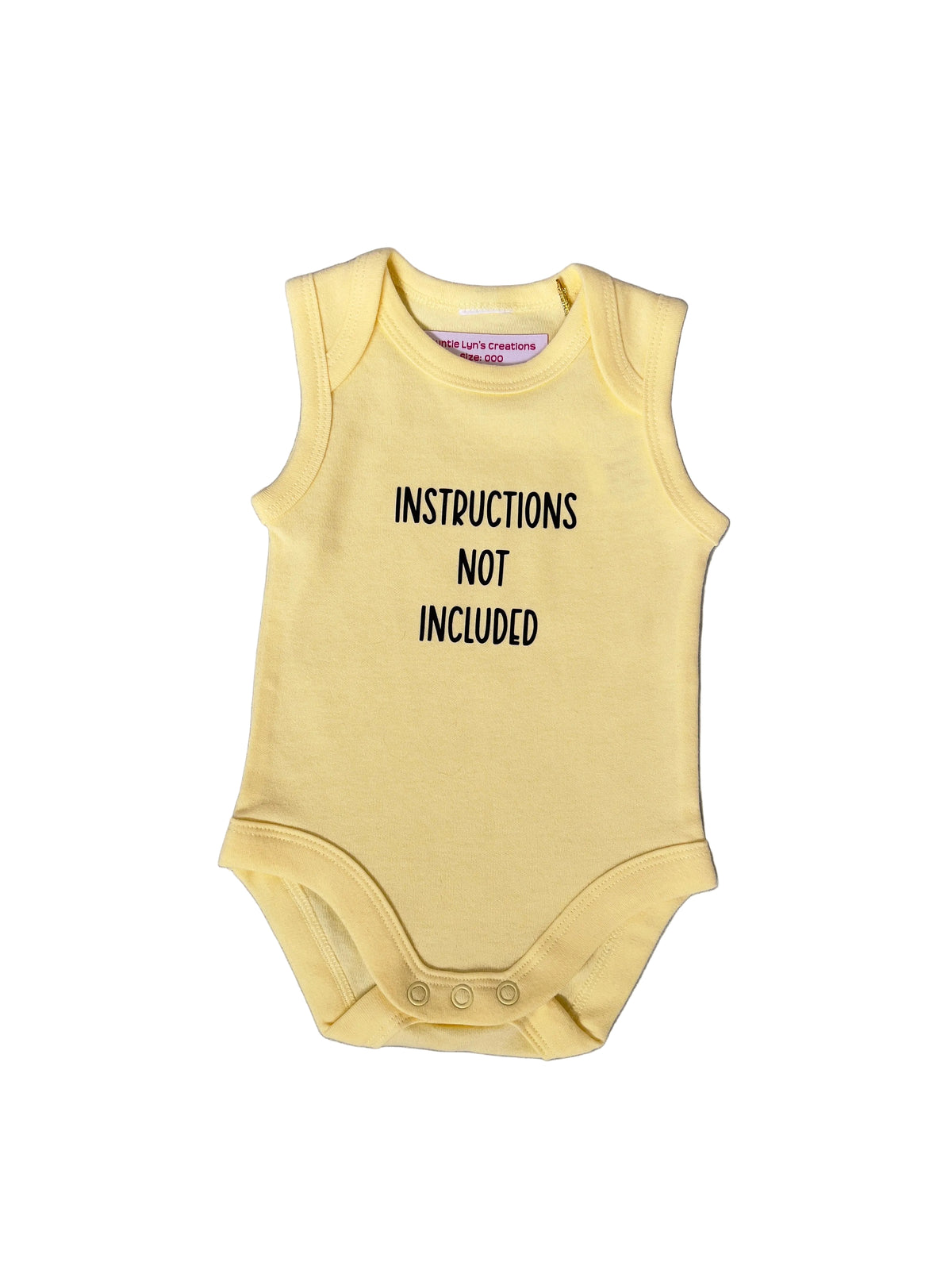 Baby Onesie - Instructions Not Included