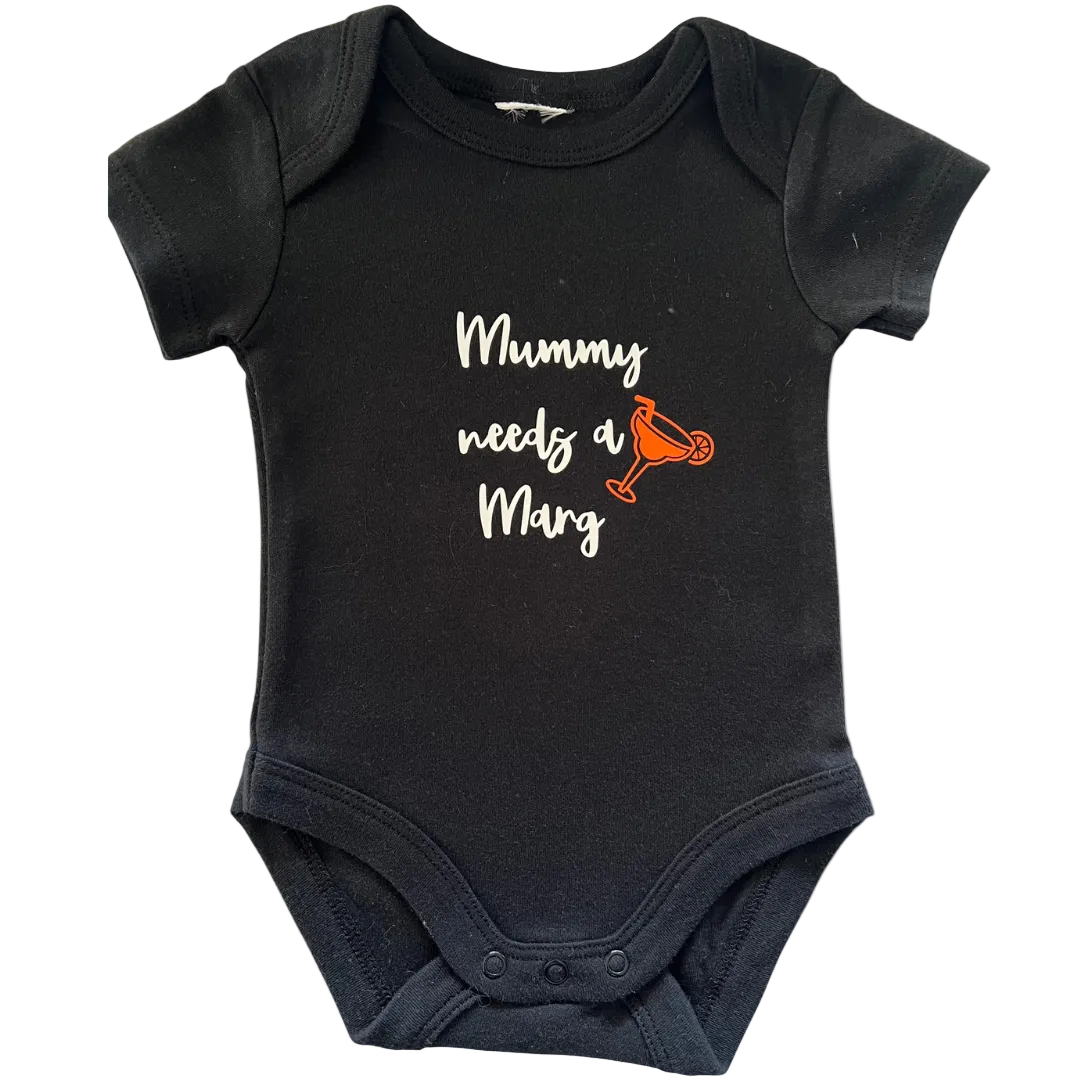 Baby Onesie - Mummy Needs A Margarita