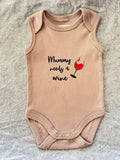 Baby Onesie - Mummy Needs A Wine