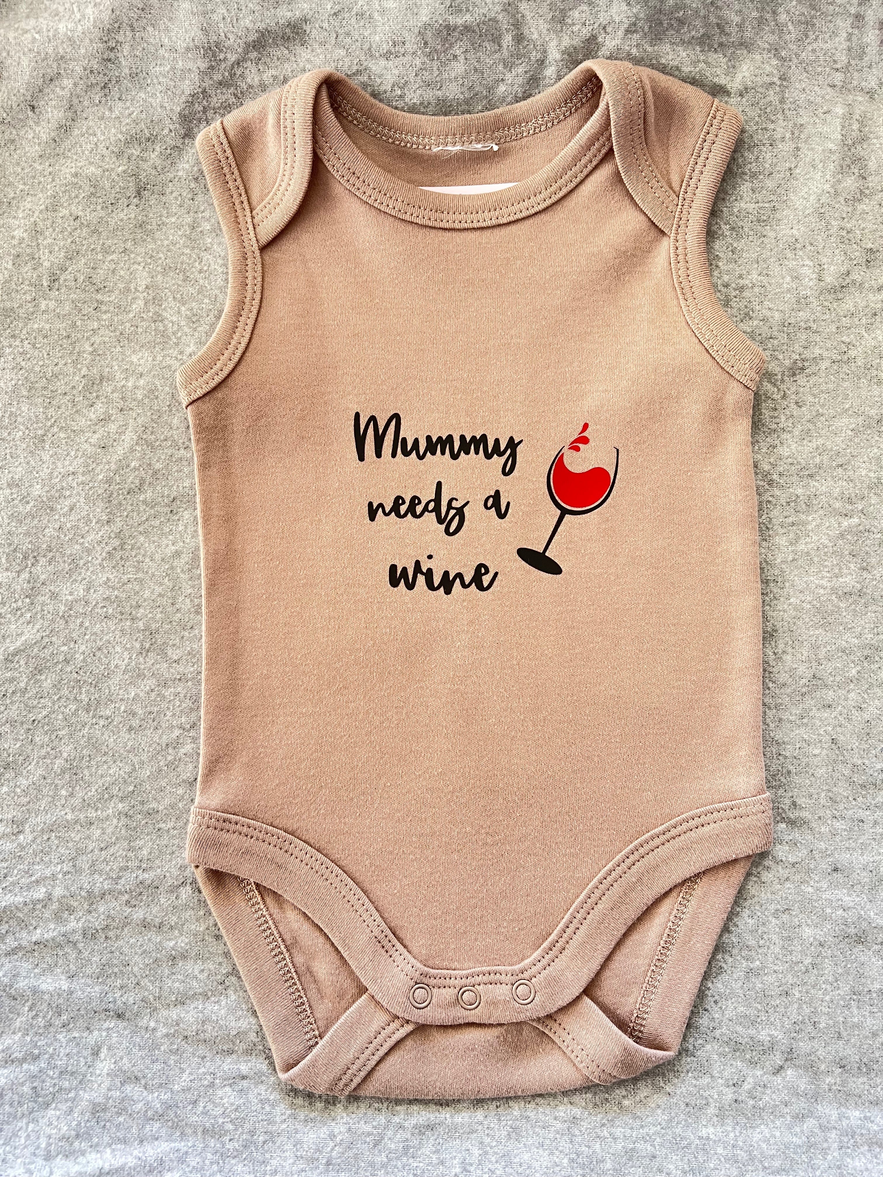 Baby Onesie - Mummy Needs A Wine